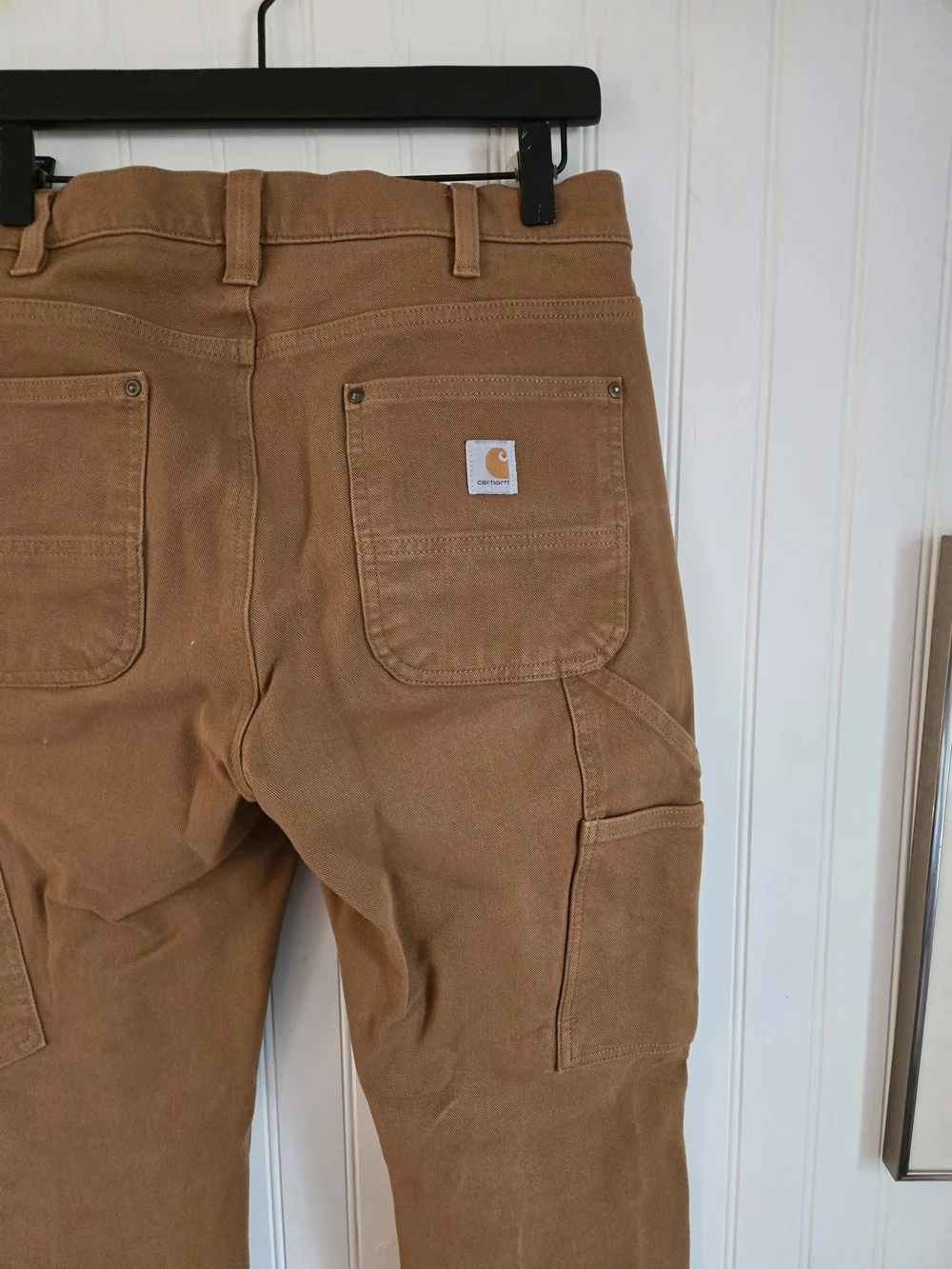 Carhartt Straight Leg Tall Length Classic Brown Work Pants
